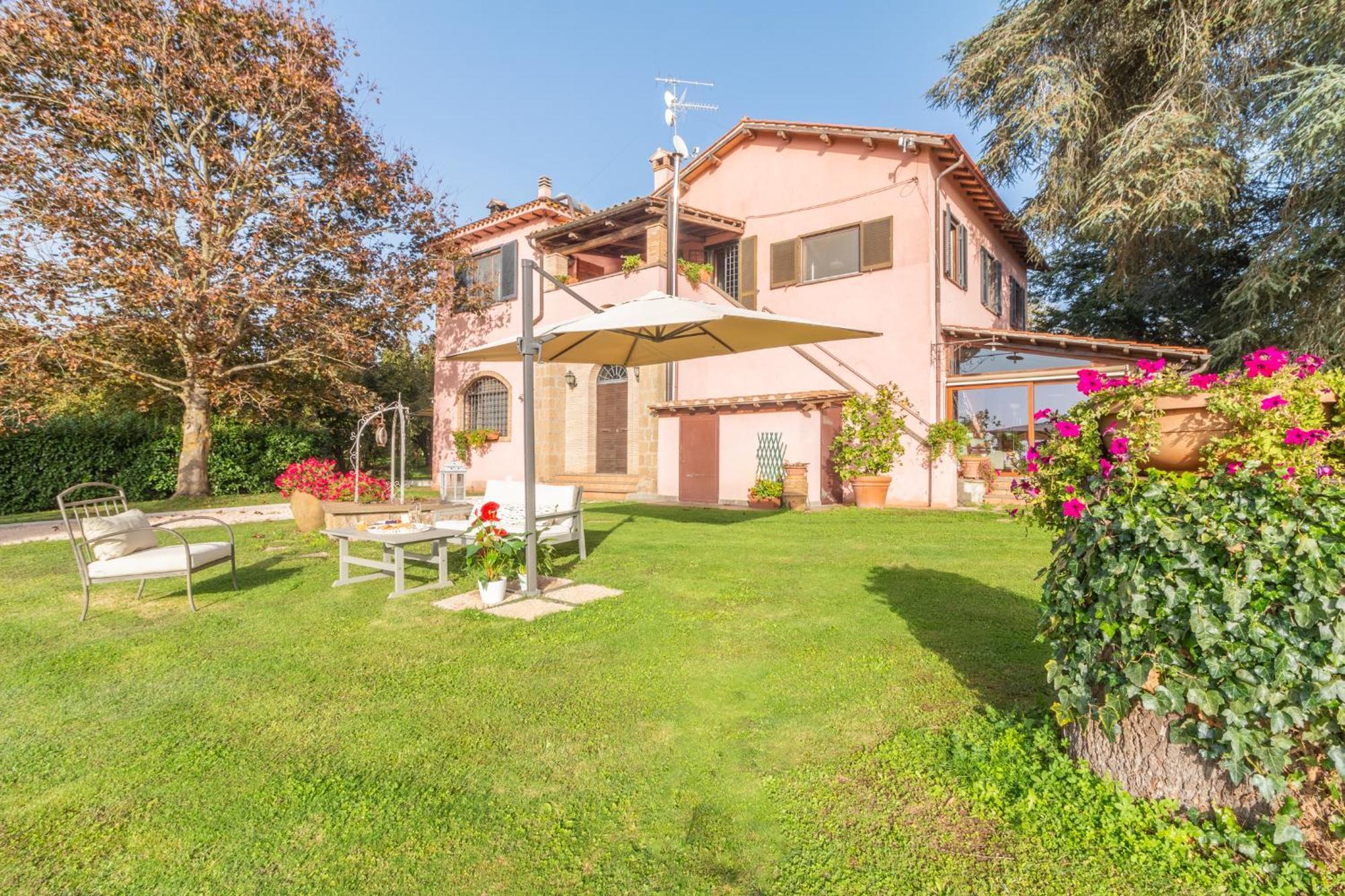 Ai Due Cedri Guest House Capranica Exterior photo